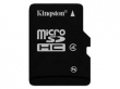 Kingston Micro SDHC Class4 8GB   mem�riak�rtya