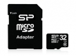 Silicon Power MicroSDHC 32GB CL10 + adapter memriakrtya
