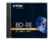 TDK BD-RE25 25GB 2x  újraírható Blu-Ray lemez