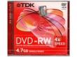 TDK DVD-RW 4x jrarhat DVD