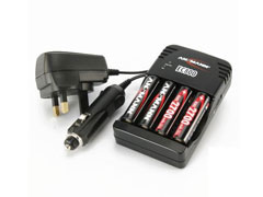 Ansmann EC800 + 4db 2700 mAh akkumul&aacute;tor t&ouml;lt&otilde;