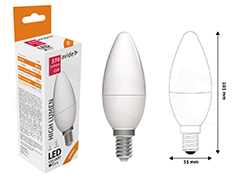 Avide LED Candle 6W E14 NW 4000K izz