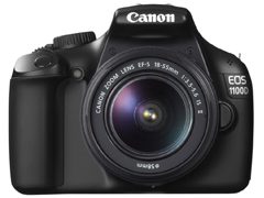 Canon EOS 1100D + EF-S 18-55 IS II t&uuml;k&ouml;rreflexes digit&aacute;lis f&eacute;nyk&eacute;pez&otilde;g&eacute;p