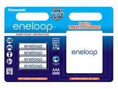 Eneloop 4db 750 mAh micro akkumulátor