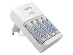 Eneloop 4db 2000 mAh gyorst&ouml;lt&otilde;