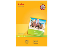 Kodak A4/20 180g Glossy inkjet fotpapr