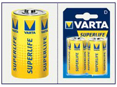 Varta R20 góliát superlife elem