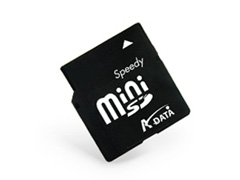 A-Data Secure Digital Mini 1GB  mem�riak�rtya