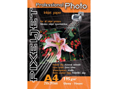 Pixeljet Professional A4/10 195 g satin inkjet fotpapr