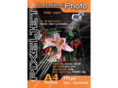 Pixeljet Professional A4/20 195 g satin inkjet fotpapr