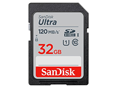 Sandisk SDHC Ultra UHS-1 32GB 120MB/s  memóriakártya