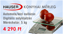 Hauser DKS-1055 digit�lis konyhai m�rleg