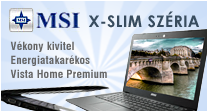 MSI notebookok X-Slim sz�ria