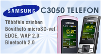 Samsung C3050 k�rtyaf�ggetlen mobiltelefon