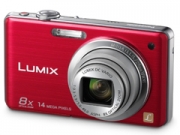 Panasonic DMC-FS33 piros digit&aacute;lis f&eacute;nyk&eacute;pez&otilde;g&eacute;p