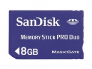 Sandisk Memory Stick Pro Duo 8GB memóriakártya Sandisk Memory Stick Pro Duo 8GB memóriakártya