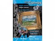 Pixeljet Art canvas A4/5 350 g vszon inkjet fotpapr