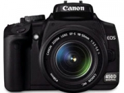 Canon EOS 450D + 18-55mm IS t�k�rreflexes digit�lis f�nyk�pez�g�p