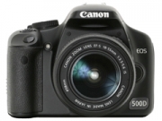 Canon EOS 500D + 18-135mm IS  t�k�rreflexes digit�lis f�nyk�pez�g�p