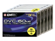Emtec DVC-60*5db miniDV kazetta