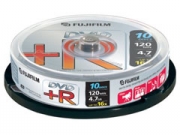 Fuji DVD+R * 10 CakeBox &iacute;rhat&oacute; DVD