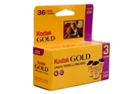 Kodak Gold 200 GB 135/36 2+1 fotfilm