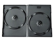 Silver Line fekete dupla DVD tok Silver Line fekete dupla DVD tok