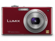 Panasonic Lumix DMC-FX40 piros digit�lis f�nyk�pez�g�p