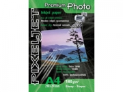 Pixeljet Premium A4/20 180 g fnyes inkjet fotpapr