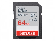 Sandisk SDXC Ultra 64GB CL10 UHS-1 memriakrtya