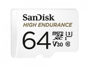 Sandisk Micro SDXC High Endurance 64GB + adapter memóriakártya
