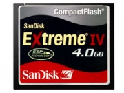Sandisk Compact Flash Extreme IV 4GB mem�riak�rtya