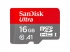 Sandisk micro SDHC Ultra Android UHS-1 16GB 98MB/s+adapter memóriakártya