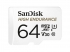 Sandisk Micro SDXC High Endurance 64GB + adapter memriakrtya