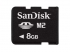 Sandisk MemoryStick Micro 8GB memóriakártya